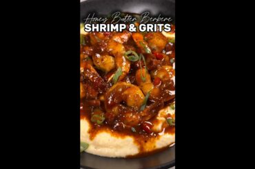 Honey Butter Berbere Shrimp & Grits