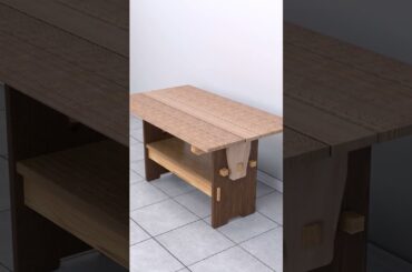 Transforming Bench Cum Dining Table
