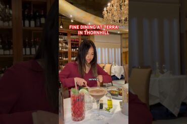 Fine dining at Terra in Thornhill! $300 meal #toronto #foodie