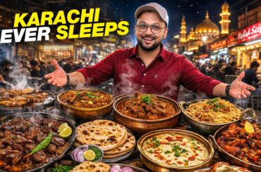 Ramzan Sehri at Hussainabad Food Street Karachi | Memoni Sehri Feast