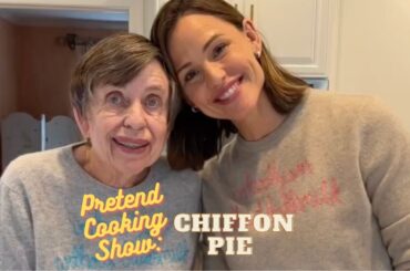 Pretend Cooking Show: Chiffon Pie