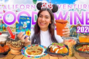 🍇 (SOFT OPENING!) NEW Food And Wine Festival 2026 FOODS! | Booths, Sip & Savor Pass Info + MORE!