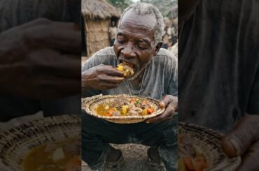 Hadzabe Satisfying Fire Food Cooking #Hadzabe #Asmr #Africa #Eating #Shorts #foryou