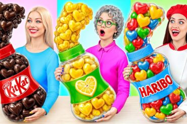 Me vs Grandma Cooking Challenge | Amazing Culinary Recipes by Multi DO Joy