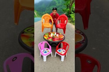 Mini 4 Seater Dining Table set Vs Big 4 Chair And Big Dining Table Set Fitting 🔥