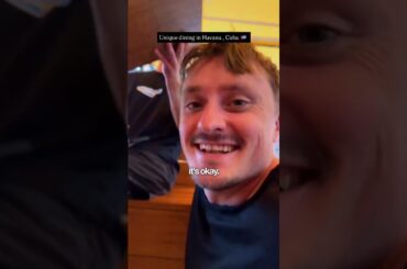 Unique Dining here in Havana Cuba 🇨🇺