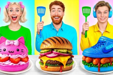 Me vs Dad Cooking Challenge for Mom | Fantastic Food Hacks by Multi DO Challenge