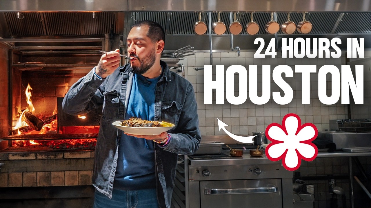 24 HRS in HOUSTON – A Michelin Chef Shows Us Where To Eat – ft. Live Fire, Mexican, Burgers & More 24 HRS in HOUSTON - A Michelin Chef Shows Us Where To Eat - ft. Live Fire, Mexican, Burgers & More