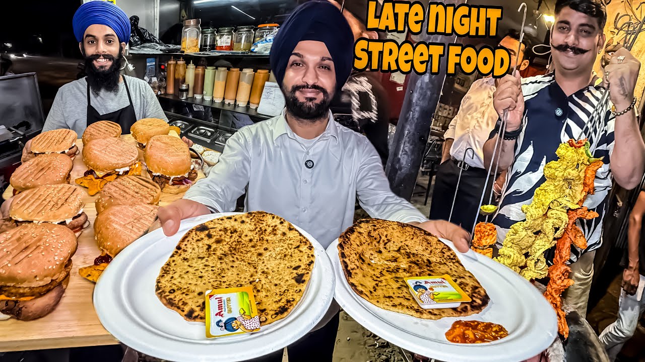 Must Try Late Night Street Food In Punjab | Punjab Street Food | Indian Street Food Must Try Late Night Street Food In Punjab | Punjab Street Food | Indian Street Food