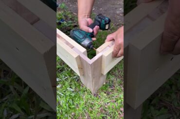 assemble a dining table leg #shorts