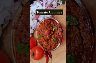 Tomato Chutney Recipe | Tamatar ki Chatni #shorts #tomato #tamatar #chutney #indianfood #cooking