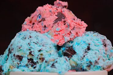 Superhero Monster Cookie Ice Cream | ASMR Cooking