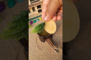 Miniature panipuri with karela 🤯#food #tinycolorfood #cooking #recipe #pleasesubscribe