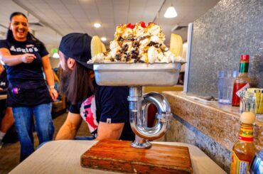 I TRIED TO FINISH THE LEGENDARY 'KITCHEN SINK CHALLENGE' IN UTAH! | BeardMeatsFood