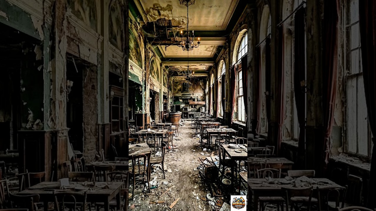Old Abandoned Restaurant Transformed into a Beautiful Modern Restaurant #construction #rebuild Old Abandoned Restaurant Transformed into a Beautiful Modern Restaurant #construction #rebuild