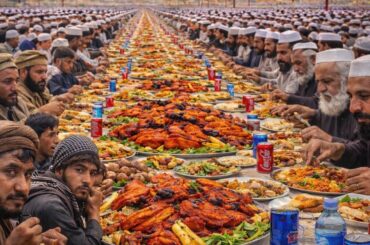 Feeding 2000 People! Massive Ramadan Iftar in Afghanistan 🇦🇫 | Street Food
