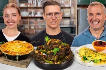 Boomer vs. Gen Z Cooking Challenge (ft. Phil and Lily Rosenthal)