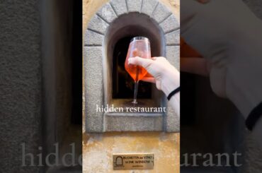 Don’t miss this hidden restaurant! Florence, Italy