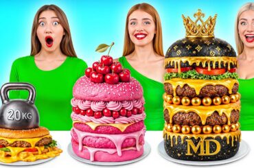 Rich vs Broke vs Giga Rich Food Challenge | Tasty Kitchen Hacks by Multi DO Smile