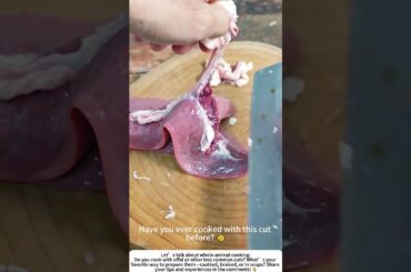 Precision Prep: Trimming a Pork Pancreas 👨🍳🔪