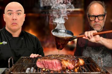 I finally Cooked Steaks with My Culinary HERO!