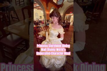 Princess Storybook Dining Walt Disney World’s Underrated Character Meal #disneyprincesses