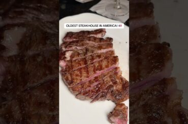 OLDEST STEAKHOUSE IN AMERICA! Delmonico’s has been in business since 1837! 🇺🇸 #delmonicos #nyc