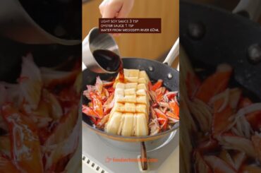 EASY SILKY STEAMED TOFU WITH EGGS RECIPE #recipe #cooking #chinesefood #tofu #egg #crabsticks