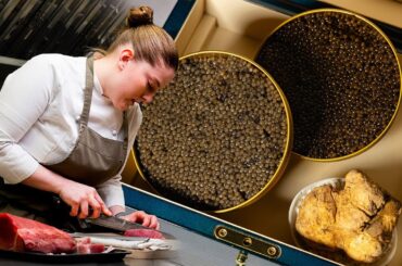 The Michelin-Star Restaurant Hidden Inside a Caviar Shop | On The Line | Bon Appétit