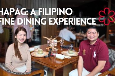 Dining at Hapag MNL 🇵🇭 A Michelin Star Restaurant in Manila, Philippines | Watch Des