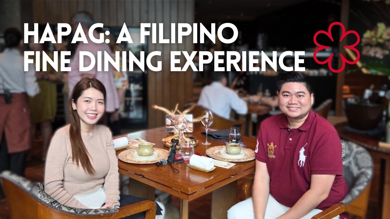 Dining at Hapag MNL 🇵🇭 A Michelin Star Restaurant in Manila, Philippines | Watch Des Dining at Hapag MNL 🇵🇭 A Michelin Star Restaurant in Manila, Philippines | Watch Des