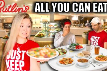 OMG! We tried THE CHEAPEST all you can eat DINING PLAN at Butlin's!