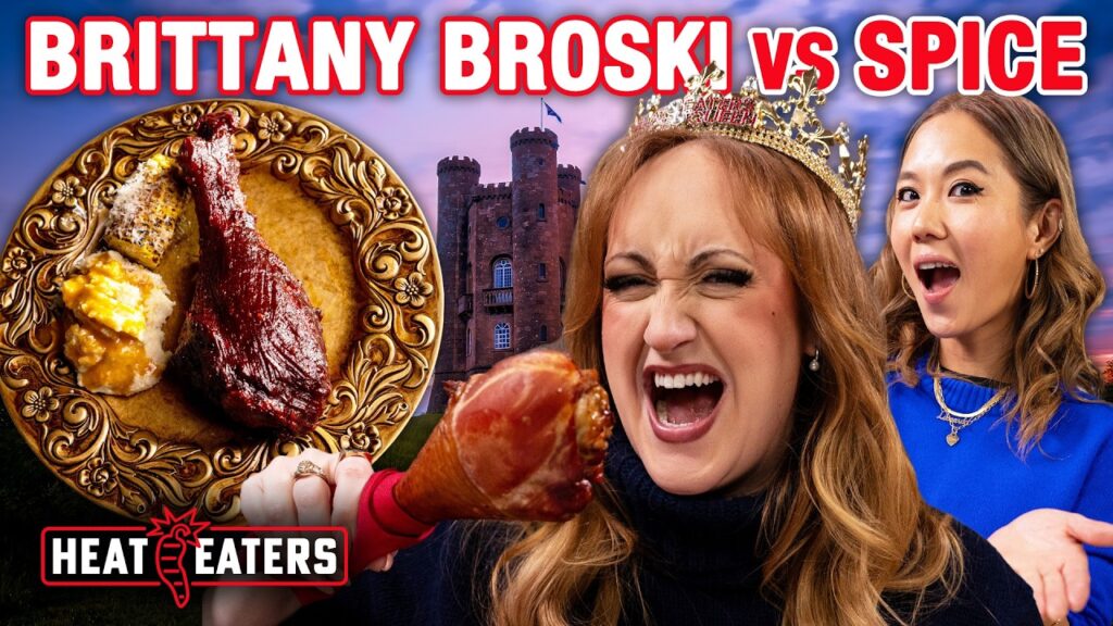 Brittany Broski Eats the Spiciest Meal of Her Life | Heat Eaters