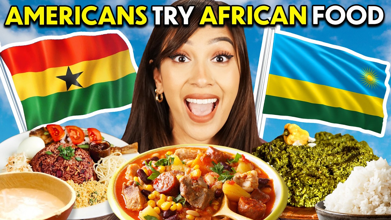 Americans Try African Food For the First Time! Americans Try African Food For the First Time!