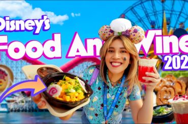 We Tried the NEWEST Food At Disney’s Food & Wine Festival! | Disneyland Resort 2026