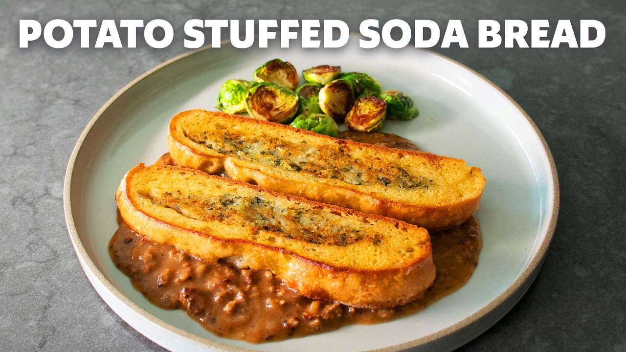 Potato Stuffed Soda Bread | Food Wishes Potato Stuffed Soda Bread | Food Wishes