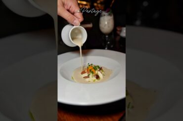 Caesar frog legs?!🐸🤯 #lasvegasfood #vegasfood #finedining #tastingmenu #frenchcuisine #frenchfood