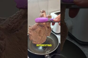 Steak cooked backwards and it actually works #steak #cooking #shorts