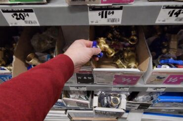 Buy an $11 Home Depot faucet for this BRILLIANT dining room idea!