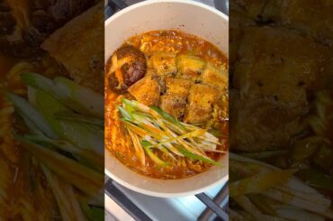 Upgrade Your Ramen| Spicy Pork Belly Noodle #asmr #food #koreanfood #cooking