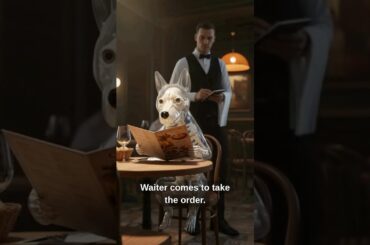 What If Your Dog Went To A Fine Dining Restaurant?