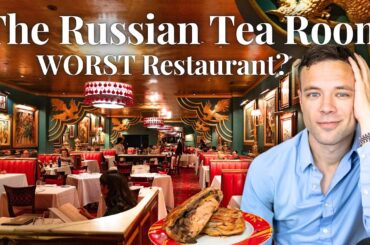 Eating at The Russian Tea Room. The WORST Restaurant in NYC?