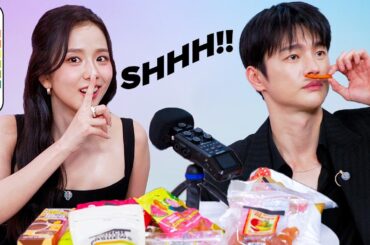 Sneaky Snacks with Jisoo and Seo In-Guk of Boyfriend On Demand