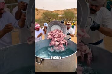 How Arabs Cook Camel Meat for Celebrations 😱
