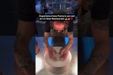 Inside a 5-Star Restaurant Pasta Experience 🍝 Luxury Fine Dining @gianmariasapia1084