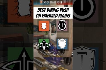 Best Emerald Plains Dining attack strat.#RainbowSixSiege #R6Siege #SiegeStrats