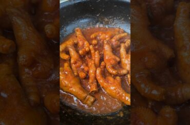 Chicken feet curry recipe | Delicious chicken feet #shorts #cooking #ps_survival