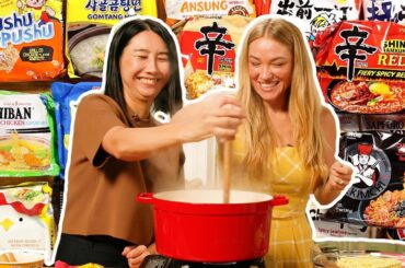 Combining Every Ramen Flavor Into One Epic Soup Feat. Rie & Alix