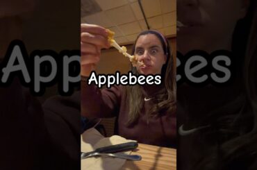 Trying mostly everything on the Applebees menu #applebees #appetizers #appetizer #foodie #dinner