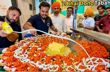 India's MOST WANTED Burger 😍 2 Bhai Selling 5000 Daily | Street Food India